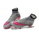 Scarpa da calcio per terreni duri Nike Mercurial Superfly - Grigio Rosa Nero