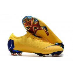 Tacchetti da Calcio Nike Mercurial Vapor XII 360 Elite FG Blu Giallo