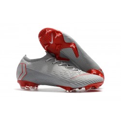 Tacchetti da Calcio Nike Mercurial Vapor XII 360 Elite FG Grigio Rosso