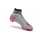Scarpa da calcio per terreni duri Nike Mercurial Superfly - Grigio Rosa Nero