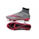 Scarpa da calcio per terreni duri Nike Mercurial Superfly - Grigio Rosa Nero