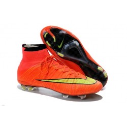 Scarpa da calcio per terreni duri Nike Mercurial Superfly - Arancione Oro Nero