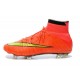 Scarpa da calcio per terreni duri Nike Mercurial Superfly - Arancione Oro Nero
