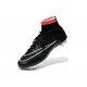 Nuove Scarpe calcio Nike Mercurial Superfly FG - Nero Bianco Punch Volt
