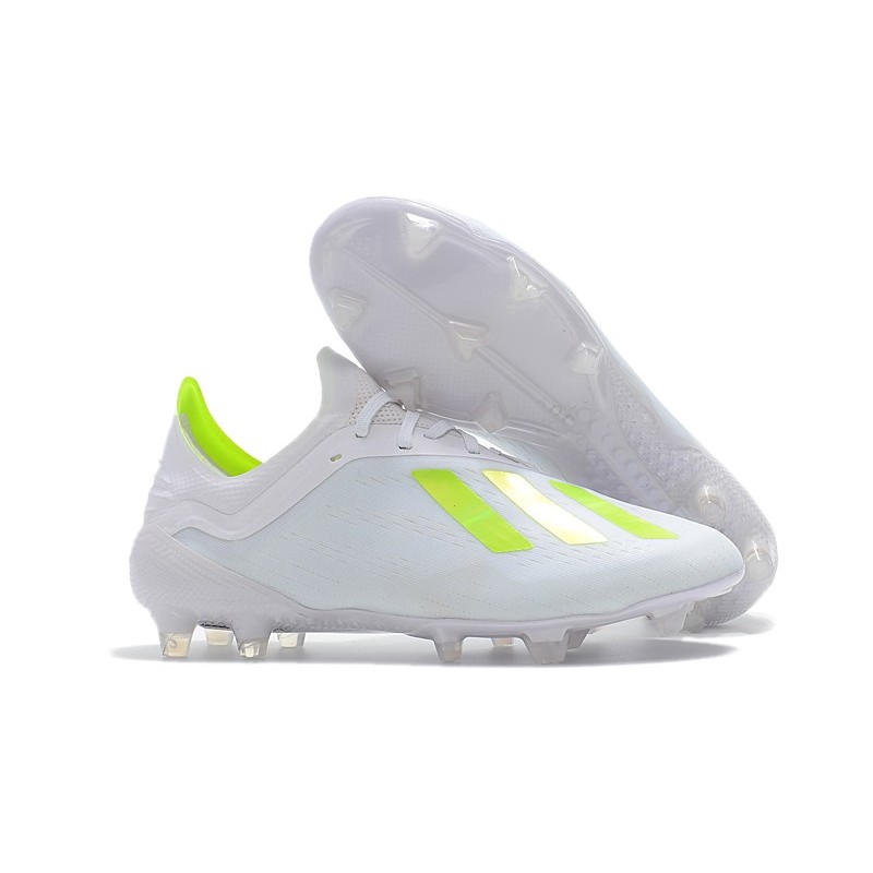 Nuovo Scarpe Da Calcio adidas X 18.1 FG Giallo Bianco