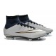 Nuove Scarpe calcio Nike Mercurial Superfly FG - Argenteo Arancione Nero