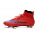 Nuove Scarpe calcio Nike Mercurial Superfly FG - Rosso Viola Nero