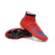 Nuove Scarpe calcio Nike Mercurial Superfly FG - Rosso Viola Nero