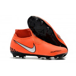 Tacchetti da Calcio Nike Phantom VSN Elite DF FG Rosso Nero Bianco