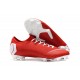 Nuova Ronaldo Scarpe da Calcio Nike Mercurial Vapor XII 360 Elite FG Rosso Bianco