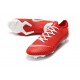 Nuova Ronaldo Scarpe da Calcio Nike Mercurial Vapor XII 360 Elite FG Rosso Bianco