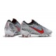 Nuova Neymar Scarpe Nike Mercurial Vapor XII 360 Elite FG Bianco Rosso Nero