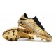 Neymar Scarpe da Calcio Nike Hypervenom Phantom 3 FG Oro Nero