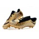 Neymar Scarpe da Calcio Nike Hypervenom Phantom 3 FG Oro Nero