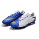 Nike Calcio Hypervenom Phantom III FG Oro Bianco Blu