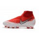 Tacchetti da Calcio Nike Phantom VSN Elite DF FG Rosso Bianco Argento