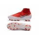 Tacchetti da Calcio Nike Phantom VSN Elite DF FG Rosso Bianco Argento