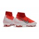 Tacchetti da Calcio Nike Phantom VSN Elite DF FG Rosso Bianco Argento