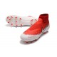 Tacchetti da Calcio Nike Phantom VSN Elite DF FG Rosso Bianco Argento