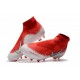 Tacchetti da Calcio Nike Phantom VSN Elite DF FG Rosso Bianco Argento