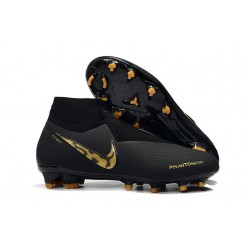 Scarpe Per Gli Uomini Nike Phantom Vision Elite DF FG Black Lux