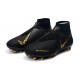 Scarpe Per Gli Uomini Nike Phantom Vision Elite DF FG Black Lux