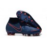 Scarpe Per Gli Uomini Nike Phantom Vision Elite DF FG Blu Rosso