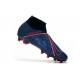 Scarpe Per Gli Uomini Nike Phantom Vision Elite DF FG Blu Rosso