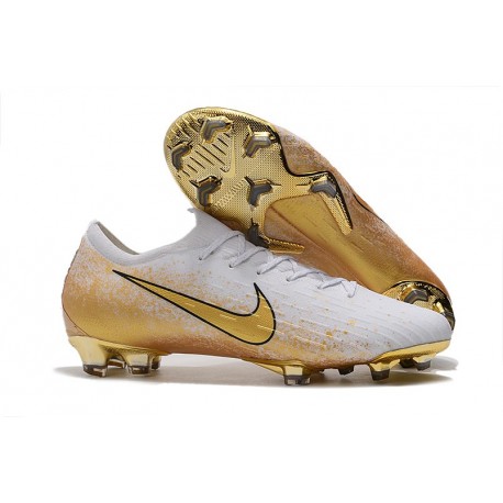 Nike Mercurial Vapor XII 360 Elite FG Scarpe -Nike Mercurial Vapor XII 360 Elite FG Scarpe - Bianco Oro