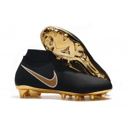 Scarpe Per Gli Uomini Nike Phantom Vision Elite DF FG Nero Oro