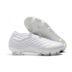 Tacchetti da Calcio Adidas Copa 19+ FG Bianco