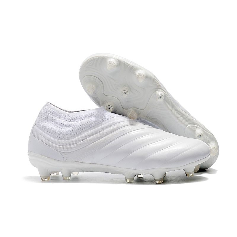 Tacchetti da Calcio Adidas Copa 19 FG Bianco