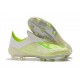 Nuovo Scarpe Da Calcio adidas X 18+ FG Bianco Verde