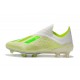 Nuovo Scarpe Da Calcio adidas X 18+ FG Bianco Verde