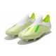 Nuovo Scarpe Da Calcio adidas X 18+ FG Bianco Verde