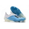 Tacchetti da Calcio adidas X 18+ FG Blu Bianco Nero