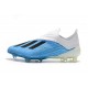 Tacchetti da Calcio adidas X 18+ FG Blu Bianco Nero
