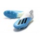 Tacchetti da Calcio adidas X 18+ FG Blu Bianco Nero
