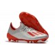 Scarpa da Calcio adidas X 19.1 FG Uomo Gris Rosso