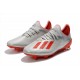 Scarpa da Calcio adidas X 19.1 FG Uomo Gris Rosso