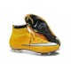 2015 Scarpe calcio Nike Mercurial Superfly FG - Uomo - Giallo Bianco Nero