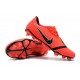 Scarpa Nuovo Nike Phantom Vnm Elite FG Rosso Nero