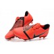 Scarpa Nuovo Nike Phantom Vnm Elite FG Rosso Nero