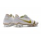 Scarpa Nuovo Nike Phantom Vnm Elite FG Bianco Oro