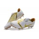 Scarpa Nuovo Nike Phantom Vnm Elite FG Bianco Oro