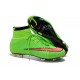 2015 Scarpe calcio Nike Mercurial Superfly FG - Uomo - Verde Rosso Nero