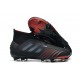 Scarpa da Calcio Nuovo adidas Predator 19+ FG Nero Rosso