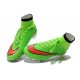 2015 Scarpe calcio Nike Mercurial Superfly FG - Uomo - Verde Rosso Nero