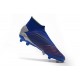 Scarpa da Calcio Nuovo adidas Predator 19+ FG Blu Argento