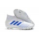 Scarpa da Calcio Nuovo adidas Predator 19+ FG Bianco Blu